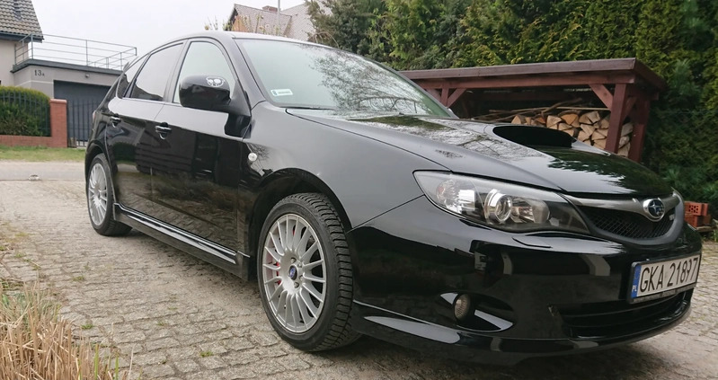 Subaru Impreza cena 59900 przebieg: 164664, rok produkcji 2009 z Ośno Lubuskie małe 211